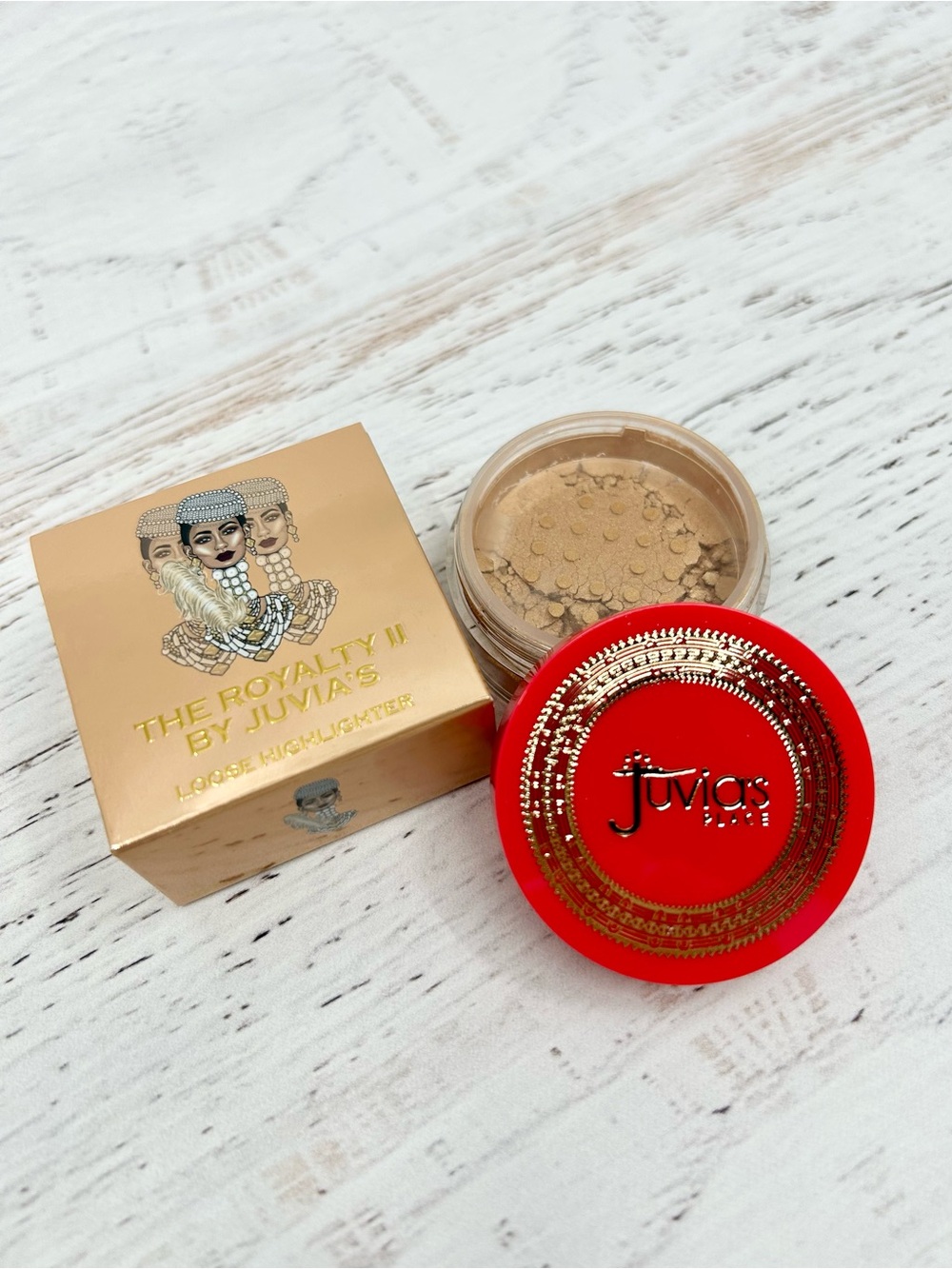 NIB Juvia’s Place The Royalty II Loose Highlighter Powder- Vegan & Cruelty Free
